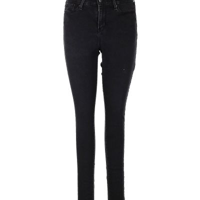 Signature Women Black Jeggings 28W