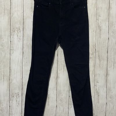 GAP  Denim black high rise leggings size 6/28R