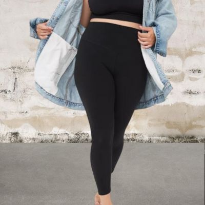 Aerie Offline High Waisted Black Leggings-XS