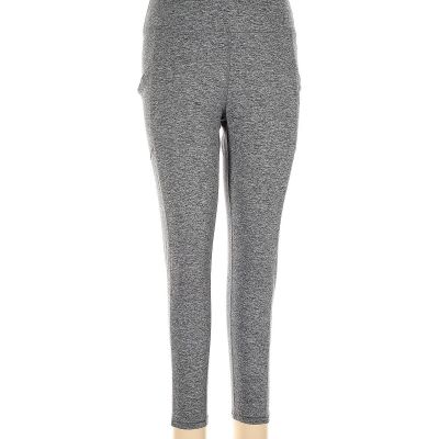 Zobha Women Gray Leggings L