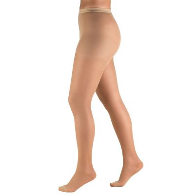 Truform Sheer Pantyhose: 15-20 mmHg Q BEIGE (1775BG-Q)