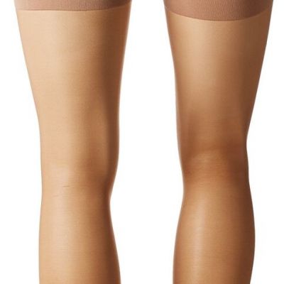 Hue Women's Made To Move Sheer Shaping Tights, Natural Size 2 ESF17194