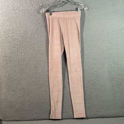 Old Navy Legging Pants Womens Extra Small Pink Stretch Yoga Gym Workout 25x29