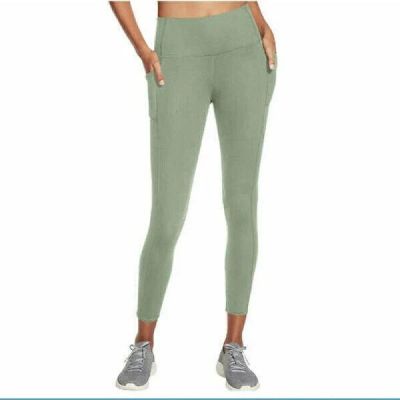 Skechers Womens 7/8 Gowalk Tight Size:Small Color:Green