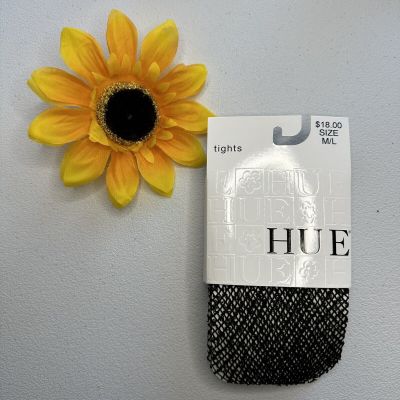 HUE Womens Wool Boucle Tights Size M/L Black U15010 1 Pair