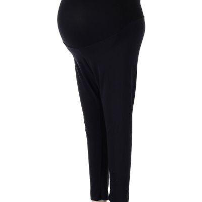 Motherhood Women Black Leggings M Maternity