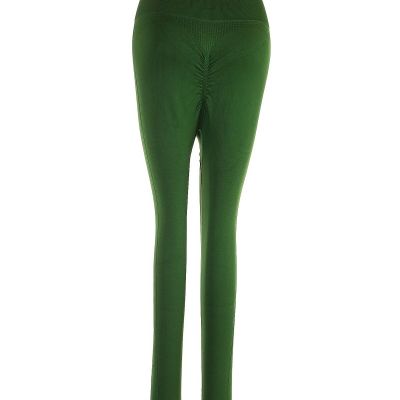 Assorted Brands Women Green Leggings M