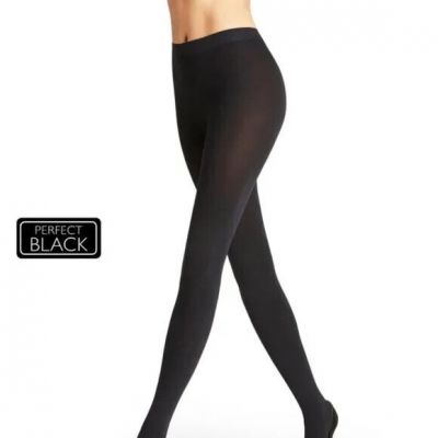 FALKE Warm Deluxe 80 DEN Thermo Tights opaque & warming Large NEW with Tags