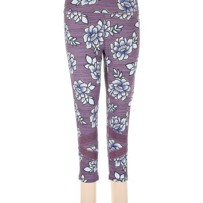 GAIAM Women Purple Leggings L