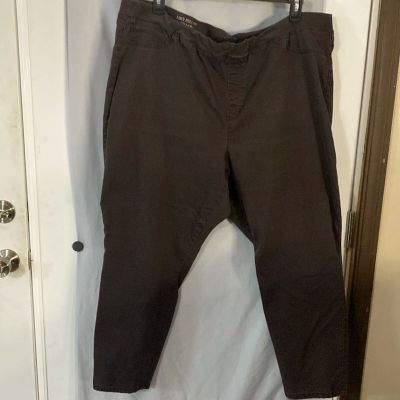 Sound Style Brown Leggings Size 3X with pockets in back