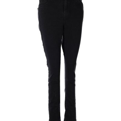 Topshop Women Black Jeggings 30W