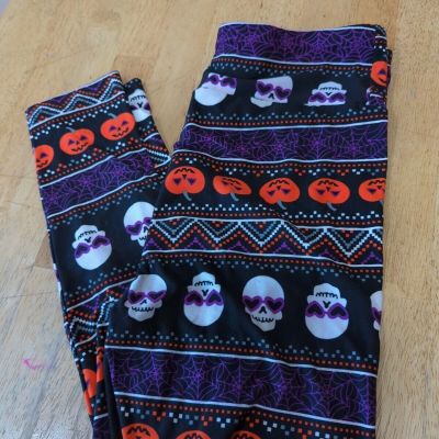 Halloween High Rise Legging Medium 7-9