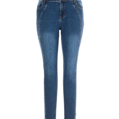 Joules Women Blue Jeggings 10