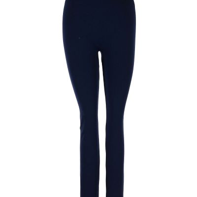 Yahada Women Blue Leggings One Size