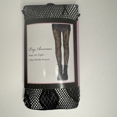 Leg Avenue Snake Net Pantyhose Tights Brand New OS