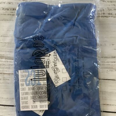 NWT LuLaRoe TC2 Tall Curvy 2 Leggings - Solid Blue