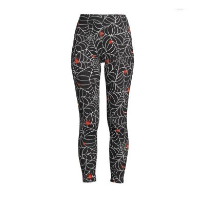 No Boundaries Womens juniors Spider Web Ankle Leggings size Large 11-13 New