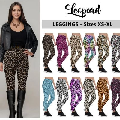 Leopard Spots Leggings #1 - Animal Print Big Cat Lover Wild Fashion Leggings