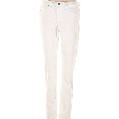 Adriano Goldschmied Women Ivory Jeggings 24W