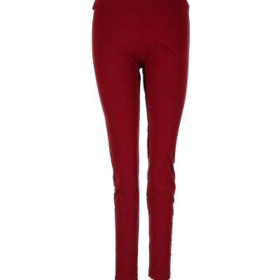 Assorted Brands Women Red Leggings One Size Plus