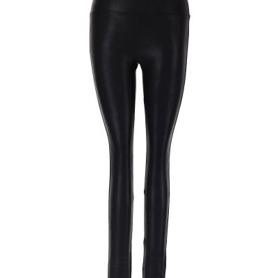 SPANX Women Black Leggings M Petites