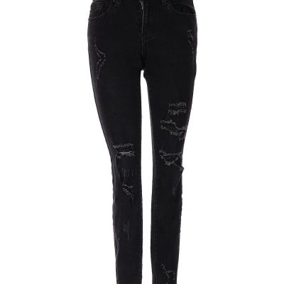 KANCAN JEANS Women Black Jeggings 24W