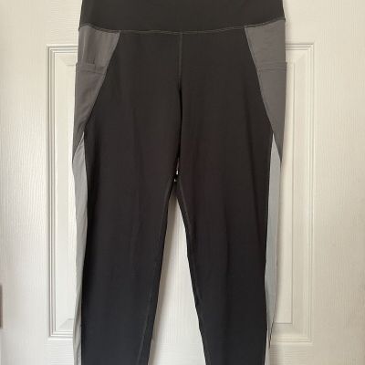 NWT Aerie Gray Capri Leggings XL