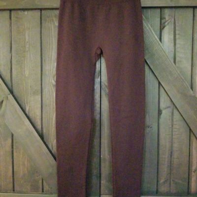 NEW DIRECTIONS PURPLE DIAMOND PATTERN STRAIGHT SWEATPANTS LEGGINGS SIZE SMALL