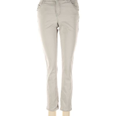 Democracy Women Gray Jeggings 4 Petites