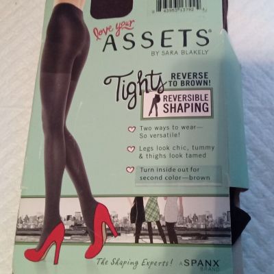 Love Your Assets Reversible Shaping Tights Size 2