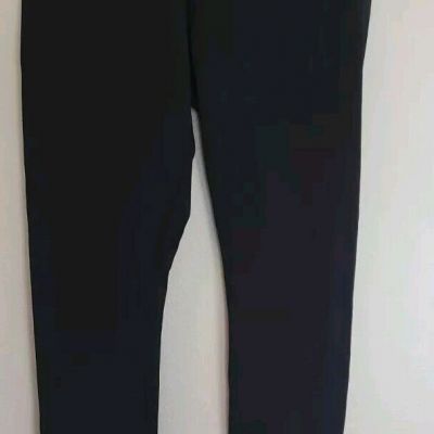 AR Ivivva Junior Athletic Cropped Leggings Size L/ 14  Black