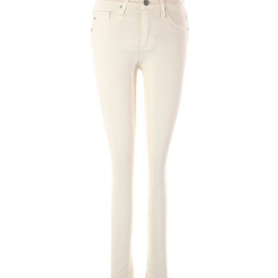 Adriano Goldschmied Women Ivory Jeggings 25W