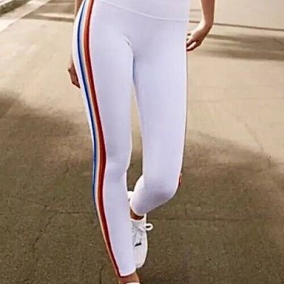 Spiritual Gangster Rainbow Track Tight Leggings Activewear Fitness Full Lenght S