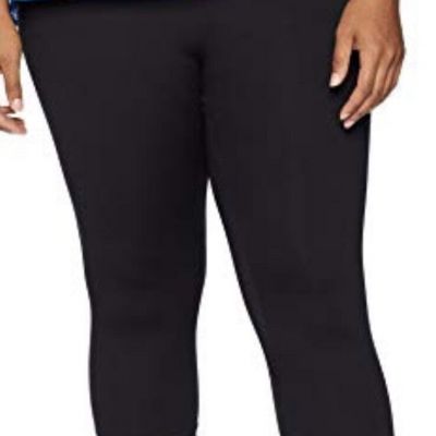 NWOT KARI LYN Plus Size Life-Changing Capri Leggings Black Size 4X