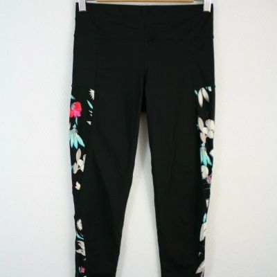 Sea Folly Leggings Small Black Floral