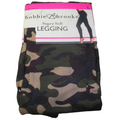 Bobbie Brooks Super Soft Legging, Woodland Camouflaged, Large (12-14)