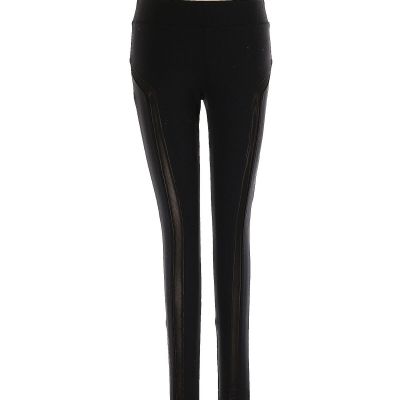 Solow Women Black Leggings XS