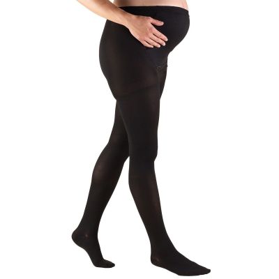 Truform Maternity Pantyhose: 20-30 mmHg XT BLACK (1757BL-XT)