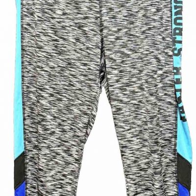 Just Be Free Women’s XL Athletic Leggings Stronger Faster Workout Aerobic