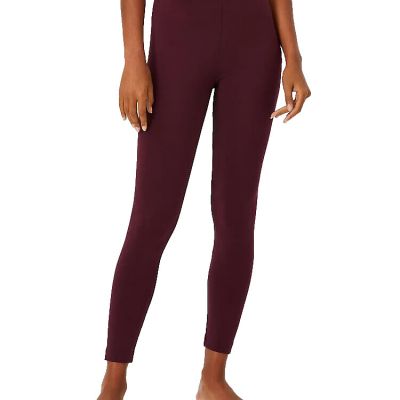 NEW Ann Taylor M Women's Purple Burgundy Essential Leggings