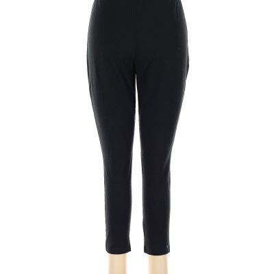 Women With Control Women Black Leggings M Petites