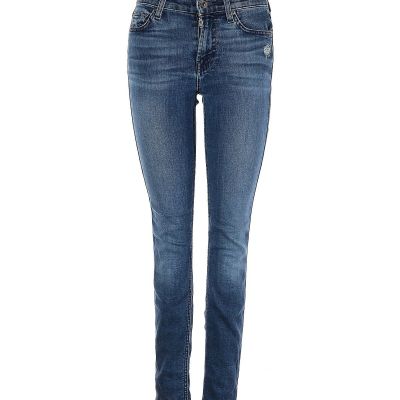 7 For All Mankind Women Blue Jeggings 23W