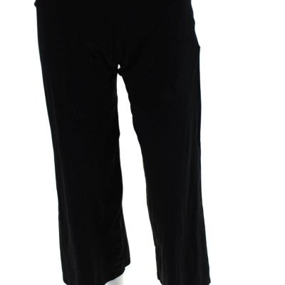 Susana Monaco Womens High Rise Flare Leg Leggings Black Size Small