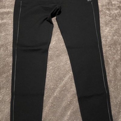 Loft Mid Rise Women’s Dress Leggings Black Size Medium NWOT