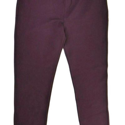 Spanx Ponte Ankle-Length Leggings Tall A309031 Plum Purple Pants Womens 1XT New