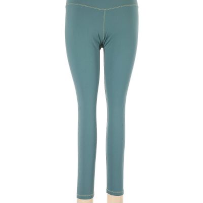 Colorfulkoala Women Green Leggings L