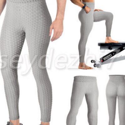 Women Leggings Anti-Cellulite High Waist Push Up Yoga Pants Tik Tok Butt Lift SM