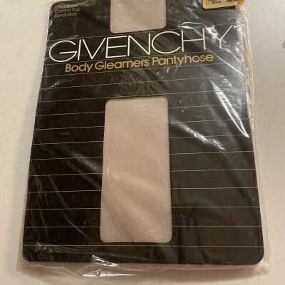 Givenchy Vintage Body gleamers Pantyhose Size B Style 157 Silver Fox NEW
