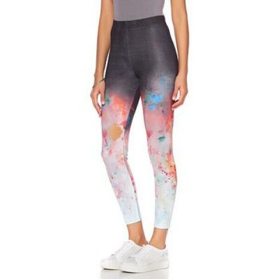 VIDA Artist Series New Delhi Stretch Yoga Workout Legging XL NEW