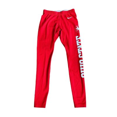 Nike Ohio State Leggings Red Women's Small Buckeyes OSU College